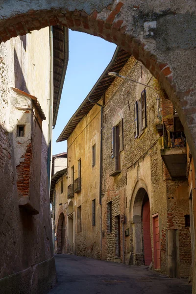 Castiglione Olona Provincie Varese Lombardie Itálie Historické Město — Stock fotografie