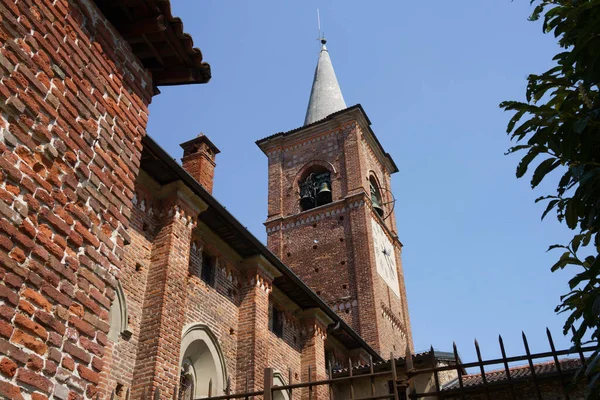 Castiglione Olona Varese Tartomány Lombardia Olaszország Középkori Templom Szentek Lorenzo — Stock Fotó