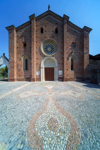 Castiglione Olona Provincia Varese Lombardía Italia Iglesia Medieval Los Santos —  Fotos de Stock