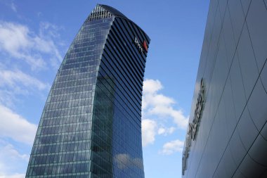 Milan, Lombardiya, İtalya: Citylife Park 'taki modern binalar