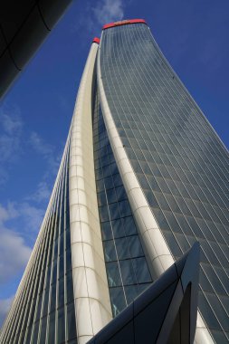 Milan, Lombardiya, İtalya: Citylife Park 'taki modern binalar