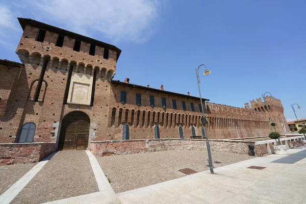Castello Storico Galliate Provincia Novara Piemonte — Foto Stock