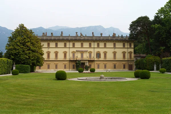 Villa Giulia 'nın dışı, tarihi bina Bellagio, Como, Lombardy, İtalya