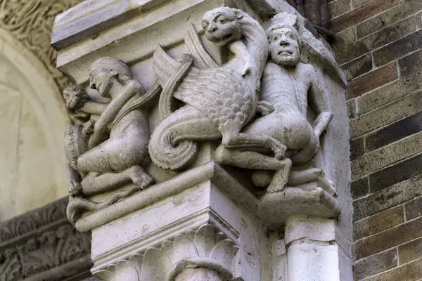 Lodi Lombardy Italy Exterior Medieval Duomo — Stok fotoğraf