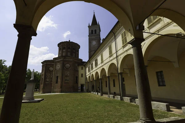 Exterior Historic Sanctuary Misericordia Castelleone Cremona Province Lombardy Italy — 图库照片