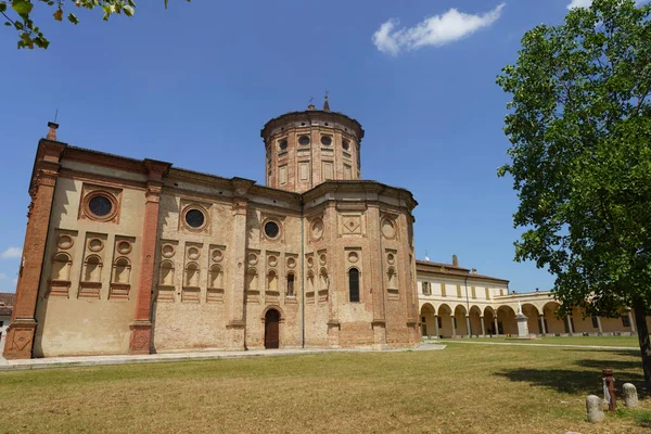 Exterior Historic Sanctuary Misericordia Castelleone Cremona Province Lombardy Italy — ストック写真