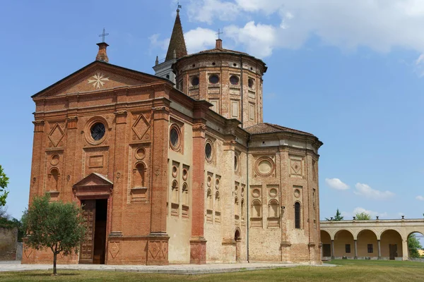 Exterior Historic Sanctuary Misericordia Castelleone Cremona Province Lombardy Italy —  Fotos de Stock