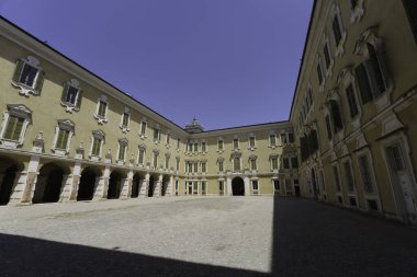 Colorno, Parma province, Emilia-Romagna, Italy: exterior of the historic Palazzo Ducale