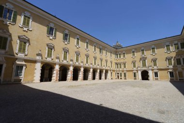 Colorno, Parma province, Emilia-Romagna, Italy: exterior of the historic Palazzo Ducale