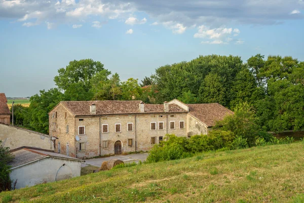 Rural Landscape Suzzara Mantua Province Lombardy Italy Summer — Photo