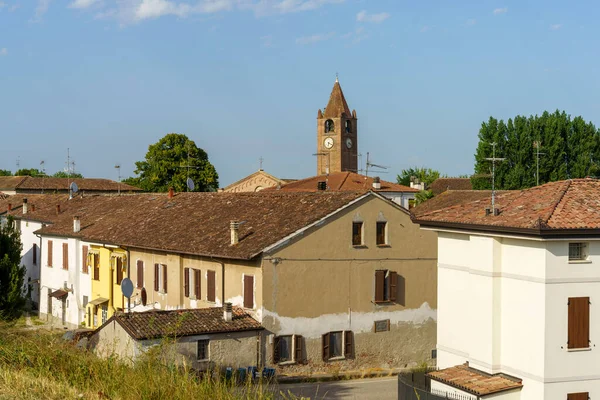 Rural Landscape Suzzara Mantua Province Lombardy Italy Summer — Stockfoto