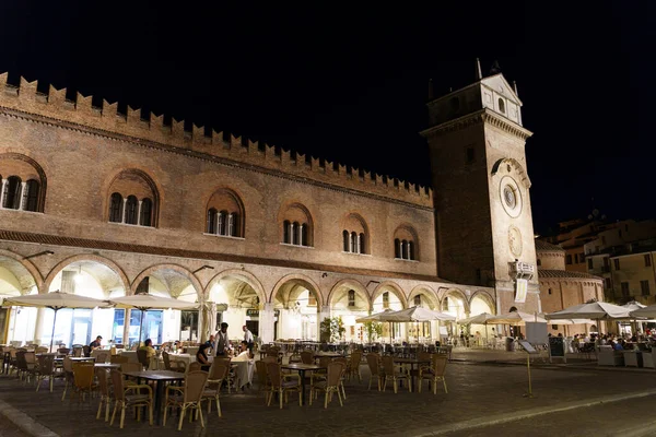 Mantua Lombardy Italy Historic Buildings Night — Fotografia de Stock