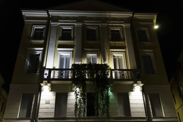 Mantua Lombardy Italy Historic Buildings Night — Stock fotografie