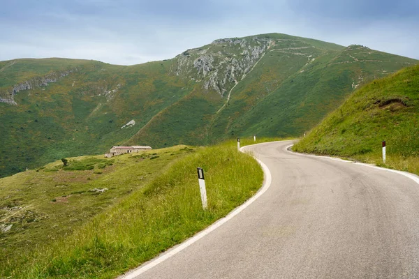 Mountain Landscape Road Monte Baldo Brentonico Trento Province Trentino Alto — Stock Photo, Image