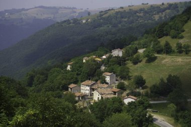 Summer landscape in Lessinia near San Bortolo, Verona province, Veneto, Italy