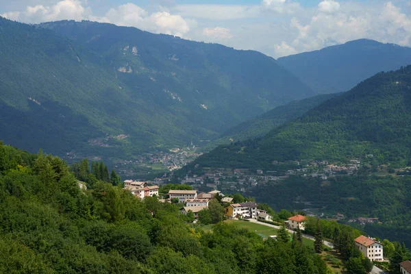 Enego Town Plateau Asiago Vicenza Province Veneto Italy — Stockfoto