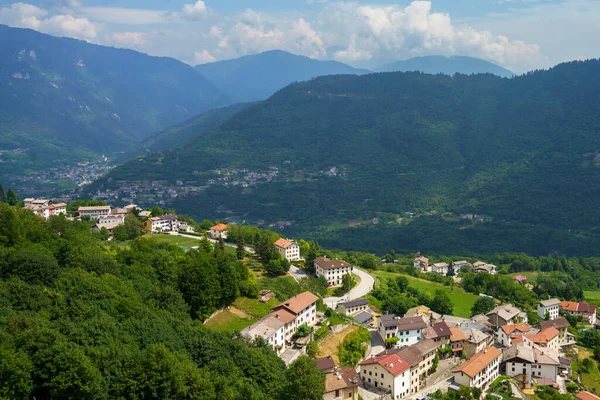 Enego Town Plateau Asiago Vicenza Province Veneto Italy — 스톡 사진