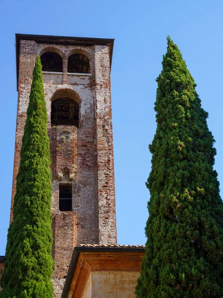 Εξωτερικό Ιστορικό Κτίριο Του Bassano Del Grappa Επαρχία Vicenza Βένετο — Φωτογραφία Αρχείου