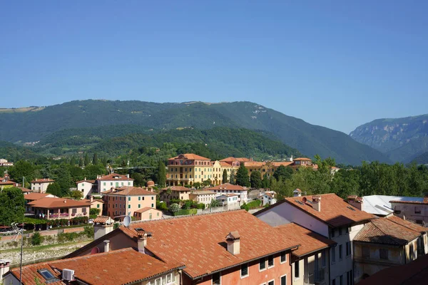 Vista Bassano Del Grappa Vicenza Veneto Itália — Fotografia de Stock