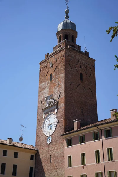 Historiska Byggnader Castelfranco Veneto Trevisoprovinsen Veneto Italien — Stockfoto