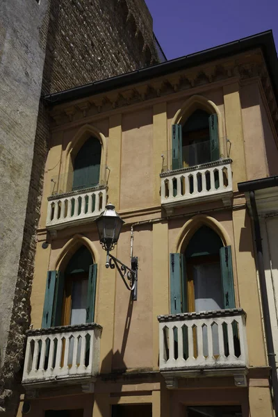 Edifícios Históricos Cittadella Província Padova Veneto Itália — Fotografia de Stock