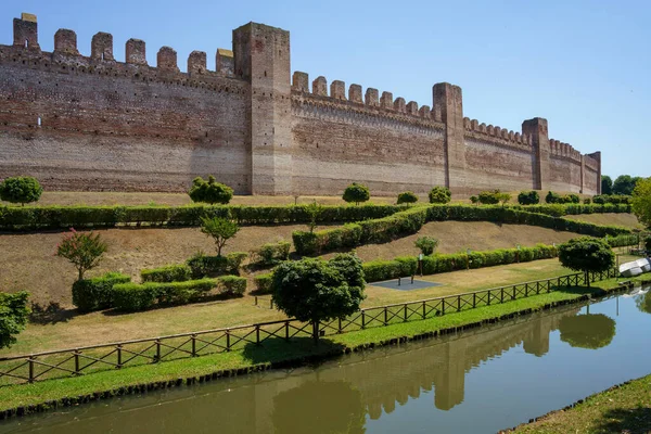 Historické Budovy Cittadely Provincie Padova Benátsko Itálie — Stock fotografie