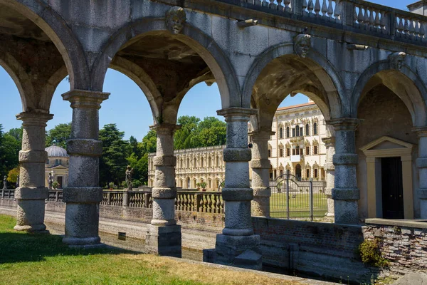 Buiten Historische Villa Contarini Piazzola Sul Brenta Provincie Padua Veneto — Stockfoto