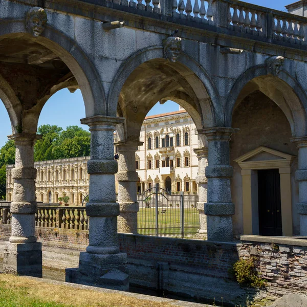 Buiten Historische Villa Contarini Piazzola Sul Brenta Provincie Padua Veneto — Stockfoto