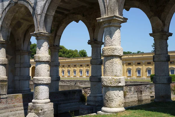 Piazzola Sul Brenta Padua Veneto Talya Daki Tarihi Villa Contarini — Stok fotoğraf