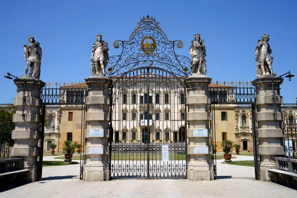 Exterior Histórica Villa Contarini Piazzola Sul Brenta Província Pádua Veneto — Fotografia de Stock