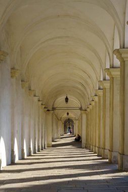 Madonna di Monte Berico 'nun Vicenza, Veneto, İtalya' daki Mabedi