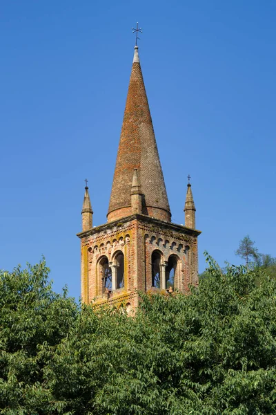 Alter Glockenturm Abano Terme Provinz Padua Venetien Italien — Stockfoto