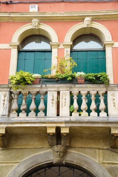 Exterior Edifícios Históricos Monselice Província Pádua Veneto Itália — Fotografia de Stock