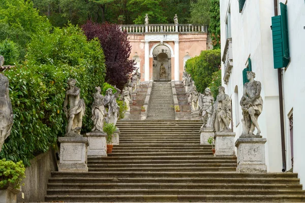 Exterior Historic Buildings Monselice Padua Province Veneto Italy — Stock Photo, Image