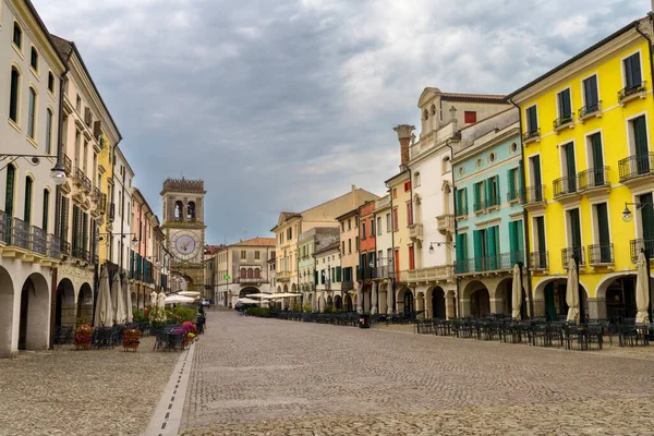 Exterior Historic Buildings Este Padua Province Veneto Italy — Stock Photo, Image