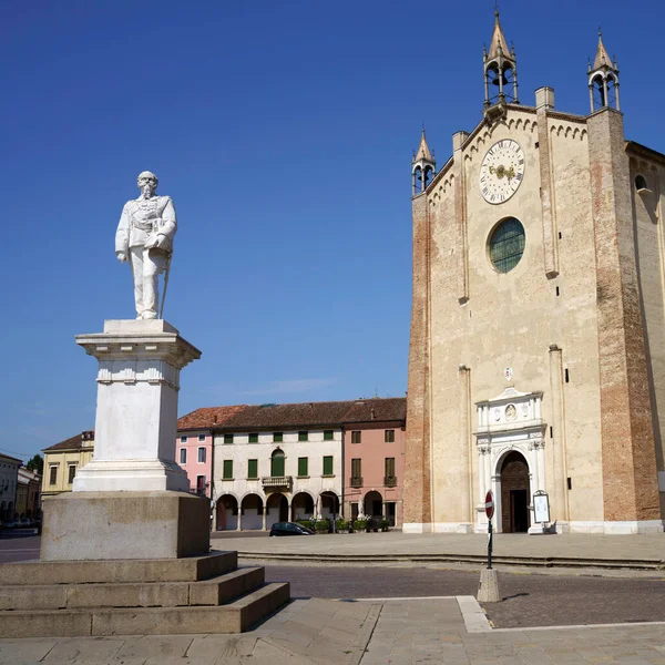 Iglesia Histórica Montagnana Provincia Padua Véneto Italia —  Fotos de Stock