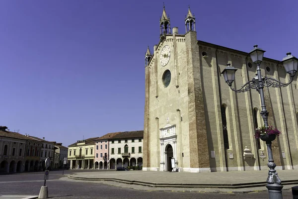 Iglesia Histórica Montagnana Provincia Padua Véneto Italia —  Fotos de Stock