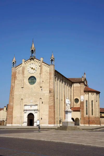 Історична Церква Монтаньяна Падуї Венето Італія — стокове фото