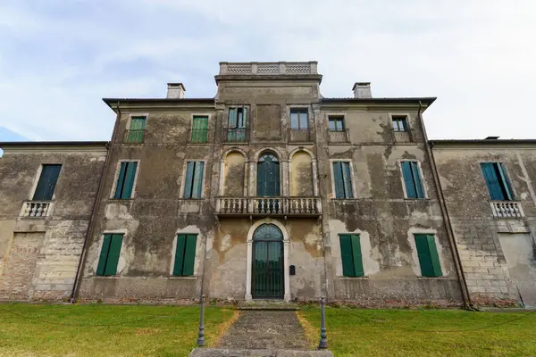 Oud Huis Fratta Polesine Provincie Rovigo Veneto Italië — Stockfoto