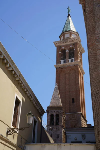 Edificios Antiguos Chioggia Venecia Provincia Véneto Italia —  Fotos de Stock