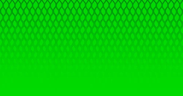 Grüne Wellen abstrakter Vektorhintergrund. Horizontale Kulisse für Ökologie oder Naturgestaltung — Stockvektor