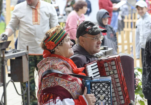 Acordeonistas — Foto de Stock