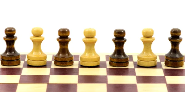 Formation from pawn Royalty Free Stock Photos