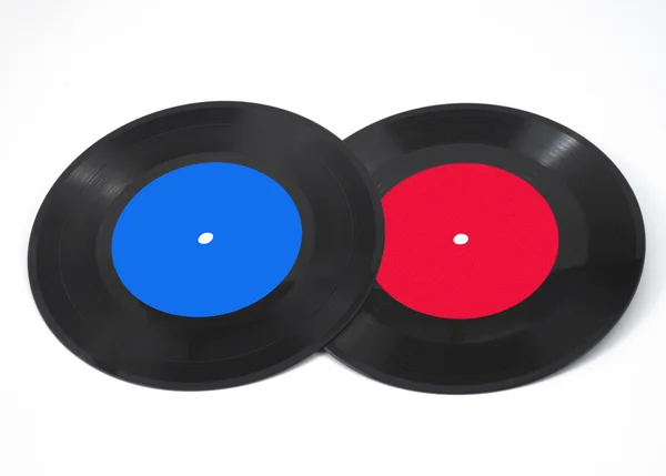 Vinyl plates Royalty Free Stock Images