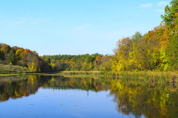 Paesaggio d'autunno Foto Stock