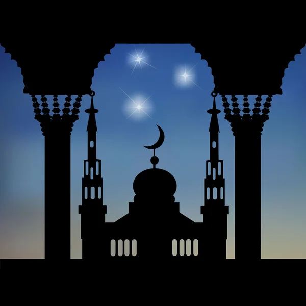 Mešita — Stockový vektor
