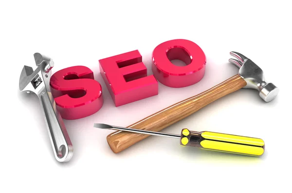 Herramientas SEO — Foto de Stock