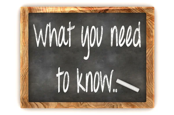 bilgi yazı tahtası