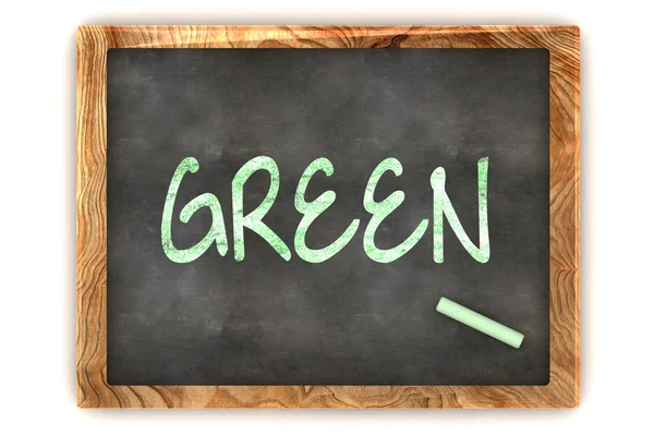 Blackboard "Green" — Stock Photo, Image