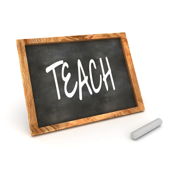 Blackboard Teach — Stock Photo, Image